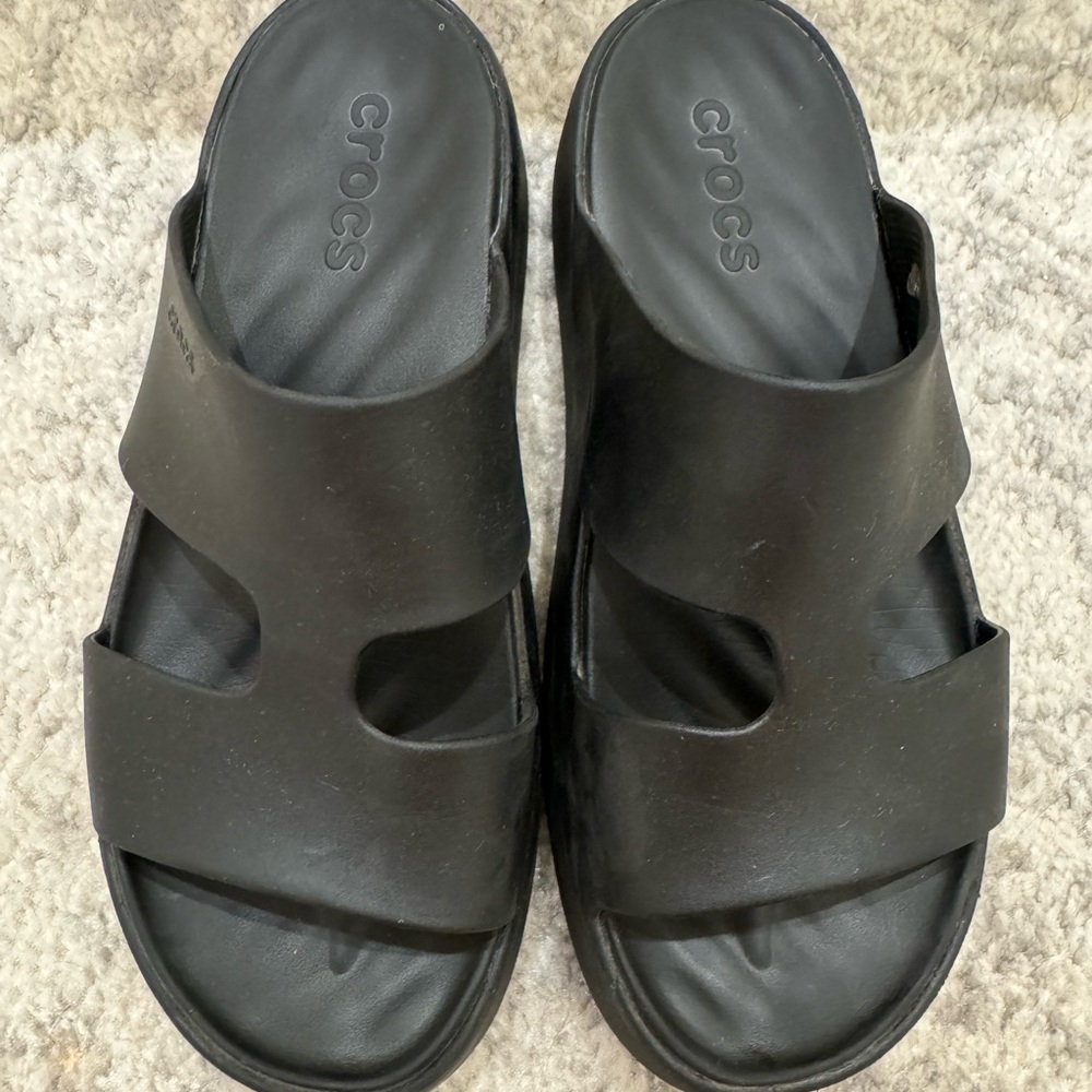 Crocs getaway H platform slides